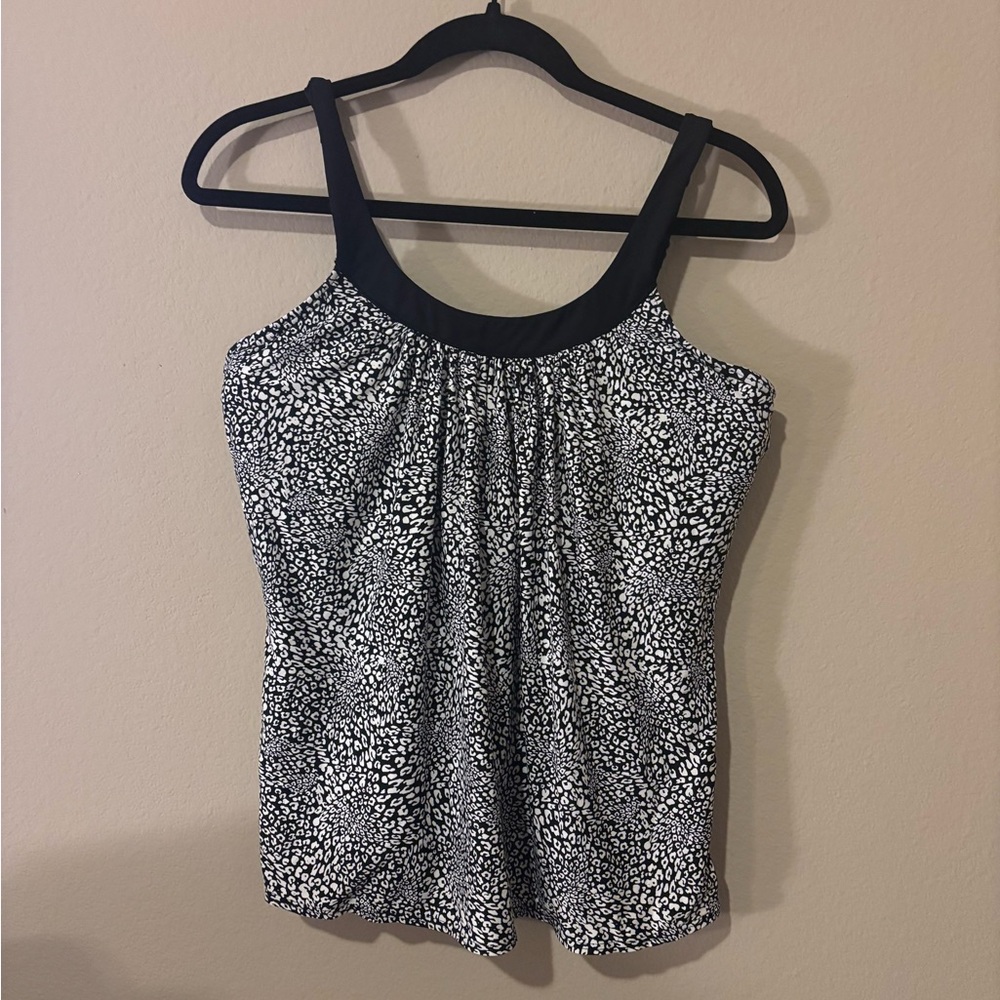 Coco Reef Printed Ultra Fit Underwire Bra-Sized Tankini Top - Picture 2 of 9